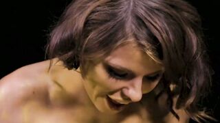 Pussy licking and rimming lesbian 3way with Natalie Mars