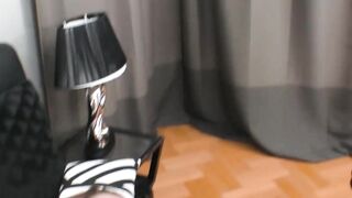 Shy teen pounded hard doggystyle after blowing stepdad