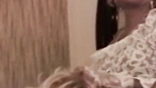Dykes cum hard when they finger fuck and toy their assholes
