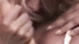 Dykes cum hard when they finger fuck and toy their assholes