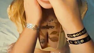 GOLDEN TITS HOT BABE in my Room Episode 1