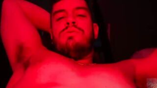 Naughty gay Hogan Wade hand fisted muscle stud Ace Stallio while jerking his cocks
