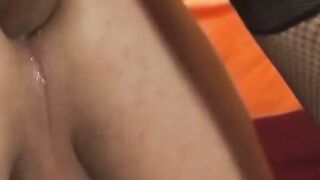 Naughty tranny fills a mans ass and mouth with her dick