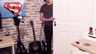 Busty UK babe Abbi Price ball licking and dick sucking POV