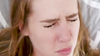 Step siblings Seth Gamble and Victoria Voxxx fuck blonde Cadence Lux in threesome