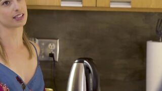 Naughty stepsis is hiding that she wants her brothers dick