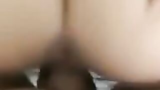 Sexy wife takes a cock doggy style ends with facial