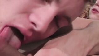 Horny Jordan Strong sucks of David Antony before rimming
