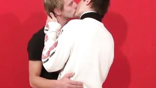 Emo twink Patrik Janovic pounds horny blonde twink bareback