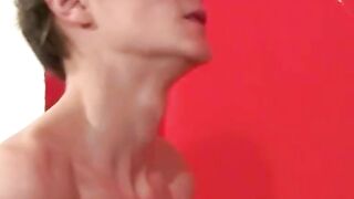 Emo twink Patrik Janovic pounds horny blonde twink bareback