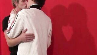Emo twink Patrik Janovic pounds horny blonde twink bareback