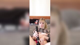 OnlyFans Leaked - Busty Teen Mei Kitsune Cant Restrain Herself From Masturbating