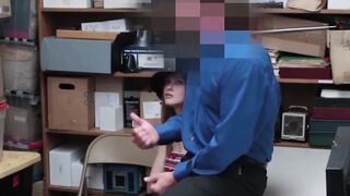 Lauren Philips fucks security in foursome with daughter
