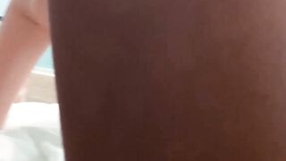 Dyke Kyler Quinn pussy licked in wild interracial threesome