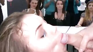 Real Amateur Facial Cumshot Compilation vol1