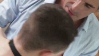 Chase Tyler's pink hole licked and fucked by Ryan St. Michael