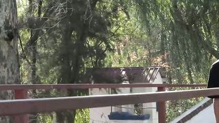 Horny soldiers take turns on fucking intruder Rene Sava tight ass