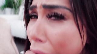 Latina Loves spitting and throat fucking
