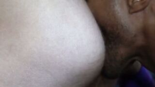 Tattoed gymer gets his ass fingered and licked