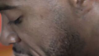 Tattoed gymer gets his ass fingered and licked