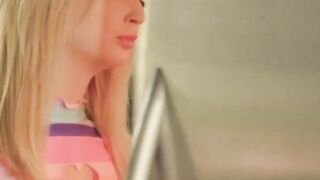 Petite teen Lexi Lore facesitted by tattooed Brenna McKenna