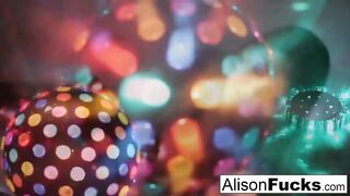 Hot huge boobed disco ball Bombshell Alison Tyler