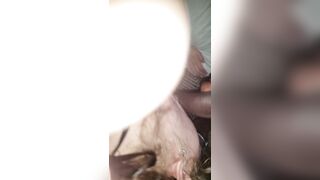 Cuckold mom Takes big black dick Boy Sex Toy Deep