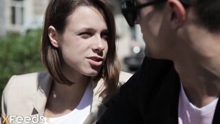Slender teenie women loves rough ass fucking