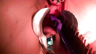 Hugest Anal Plug, Speculum, Sounding Fun, and Pee