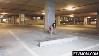 outdoors naked MILF
