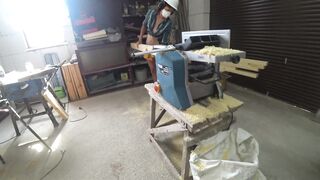 Bj before Work with Planer Thicknesser - Cutie Woodworking Part