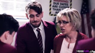 Dee Williams gets blackmailed by her students and gang bangs