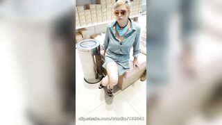 I was so Exited trying on new Shoes that Syntribated