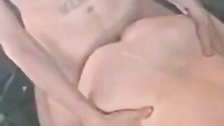 American Couple's Homemade Double Penetration