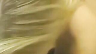 Busty amateur babe sucks dick and fucks missionary style