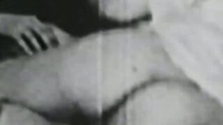 Classic porn video of couple having hardcore sex