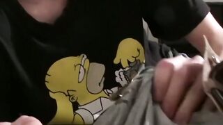 Shy Steve Maxx fucked doggystyle bareback after sucking cock