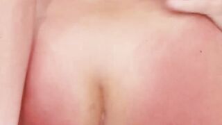 Big ass babe Mona Azar ball licking POV big cock deepthroat