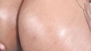 Halle Hayes ass craves Prince Yahshua huge black dick