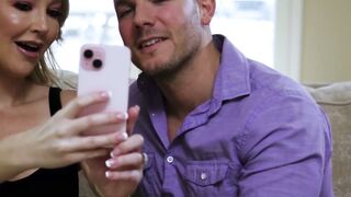 Handsome stud Codey Steele licks every part of my silky body before ravaging me