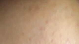 Black haired teen deepthroats a big and veiny dick