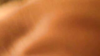 Black haired teen deepthroats a big and veiny dick