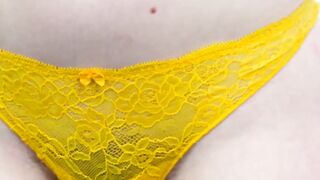 Pretty babe Nikki Sweet wears sexy lingerie and dildo plays