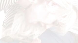 Inked tgirl pornstar Lena Kelly throat fucked and hammered