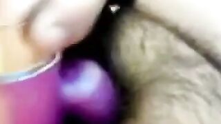 BBW with Big Tits Masturbates for BF on Skype