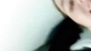 BBW with Big Tits Masturbates for BF on Skype