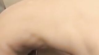 Horny teenager Dimik masturbates his thick throbbing cock