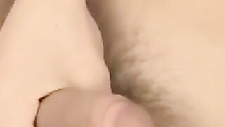 Horny teenager Dimik masturbates his thick throbbing cock