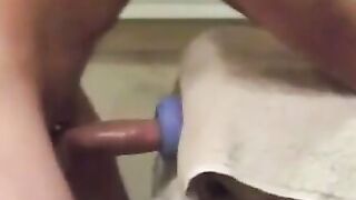 Hunk Humps Pillow to Hands-Free Orgasm