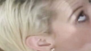 Hot UK girl Holli Ronson POV deepthroating at fake audition